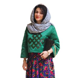 سمانه یوسف زاده - الگوی بالاتنه رگالی همراه با یقه انگلیسی از سایز ۳۲ تا ۵۸