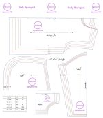 سمانه یوسف زاده - الگوی هودی در پنج سایز مناسب خانم و آقا