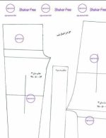 الگوی شلوار فری سایز در سه سایز